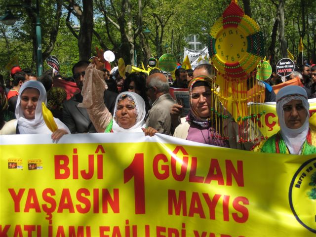 Taksim-Demonstration am 1. Mai 2010