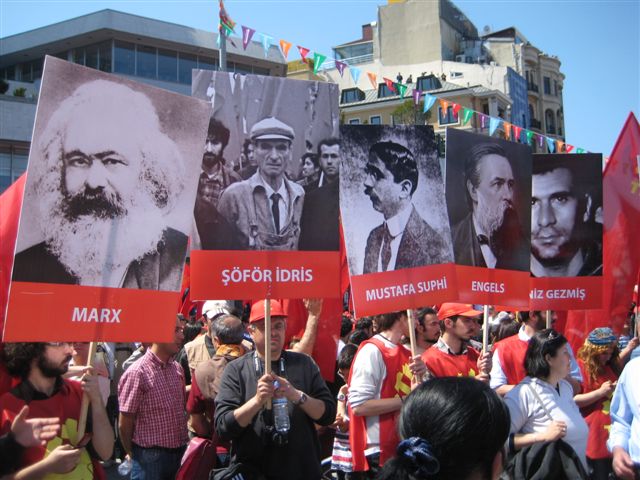 Taksim-Demonstration am 1. Mai 2010
