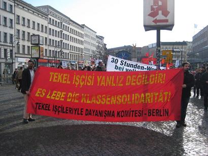 Tekel-Solidaritätsdemonstration am 28.02.2010